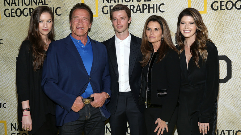 Arnold Schwarzenegger Maria Shriver and kids