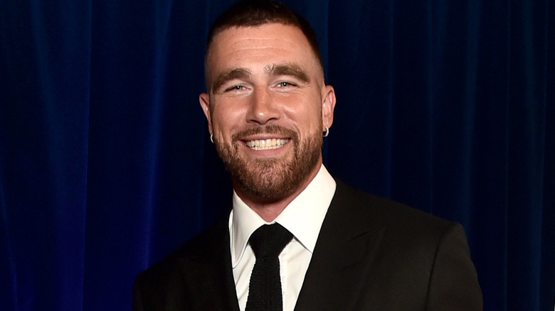 Travis Kelce smiling