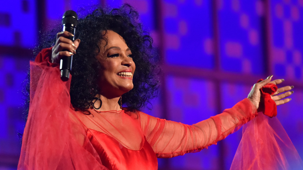 Diana Ross at the Grammys