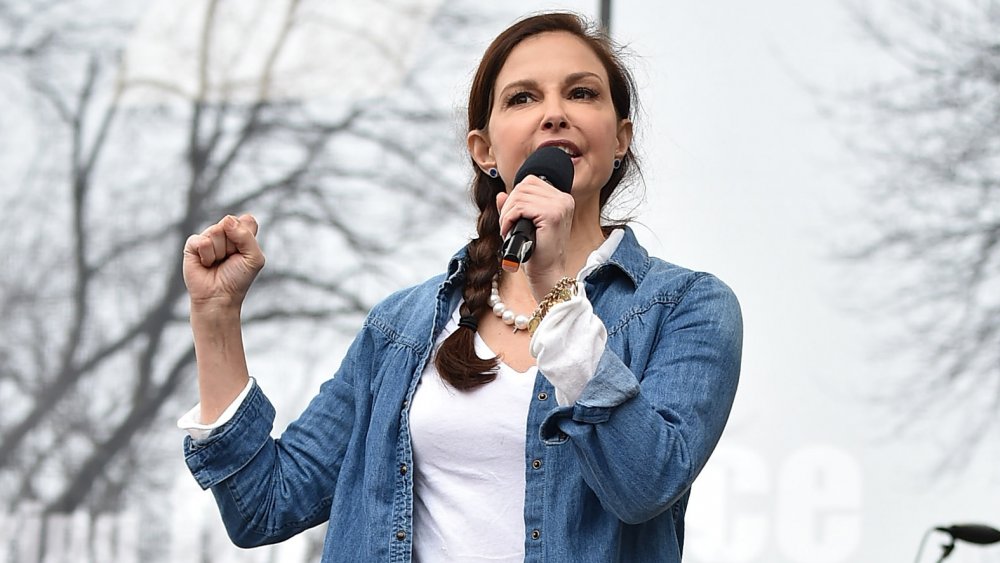 Ashley Judd at Women's March in 2017