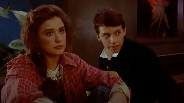 Demi Moore and Jon Cryer in "No Small Affair"