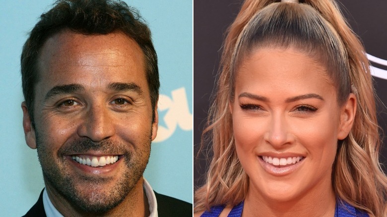 Jeremy Piven, Kelly Kelly smiling