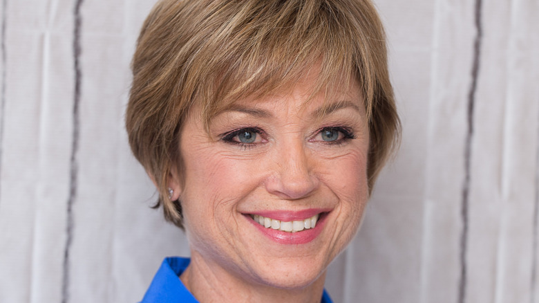 Dorothy Hamill smiling at event