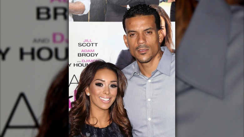 Matt Barnes and Gloria Govan smiling