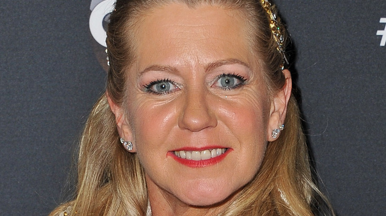 Tonya Harding smiling at event