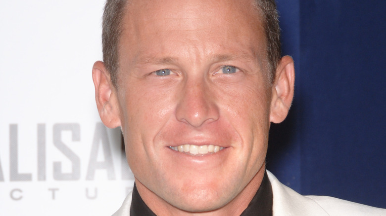 Lance Armstrong smiling