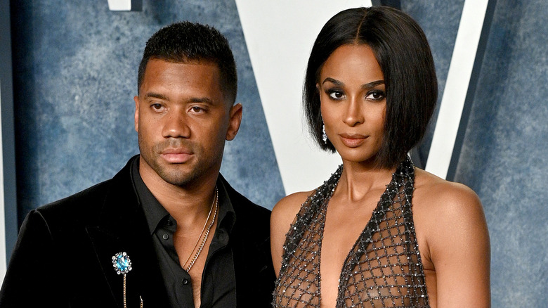 Ciara with Russell Wilson