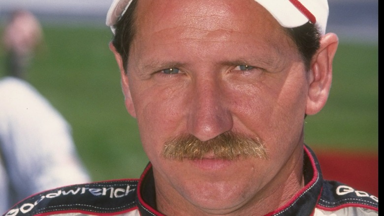 Dale Earnhardt closeup