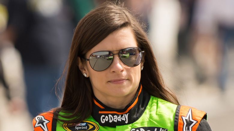 Danica Patrick in sunglasses