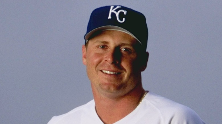 Jeremy Giambi smiling