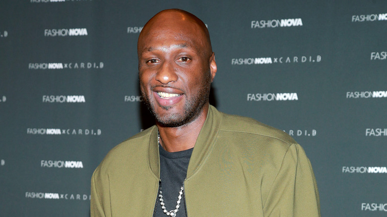 Lamar Odom red carpet