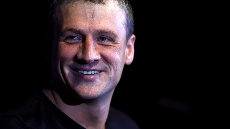 Ryan Lochte smiling