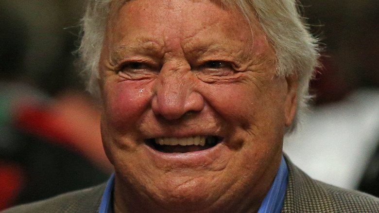 Bobby Hull smiling in Chicago in 2013