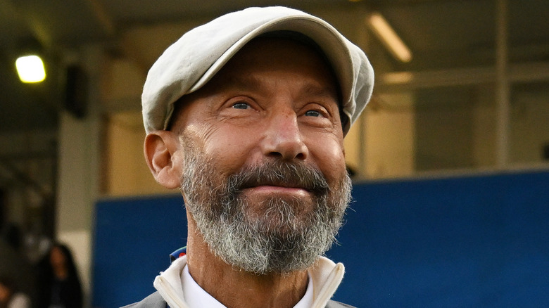 Gianluca Vialli smiling in Cesena Italy in 2022