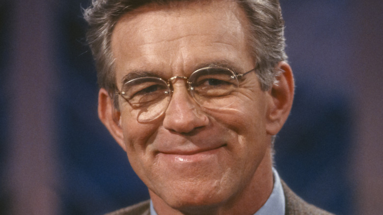 Tim McCarver smiling at the '92 Winter Olympics