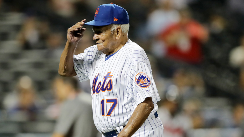 Ozzie Virgil Sr. as honorary coach for New York Mets