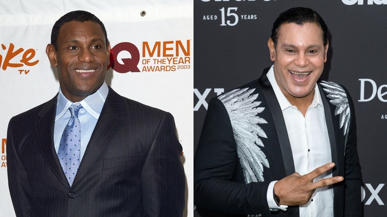 Sammy Sosa with darker, lighter skin