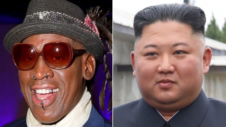 Dennis Rodman and Kim Jong Un 