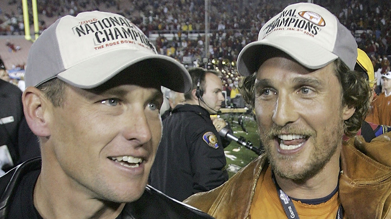 Lance Armstrong and Matthew McConaughey