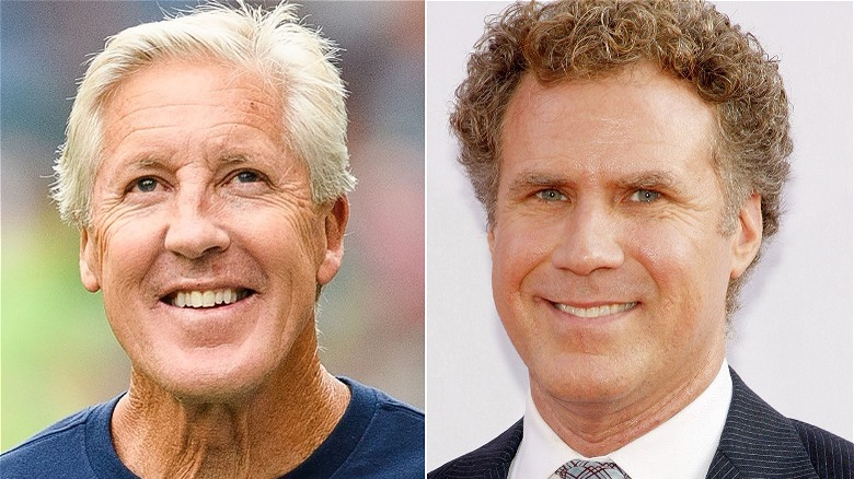 Pete Carroll and Will Ferrell