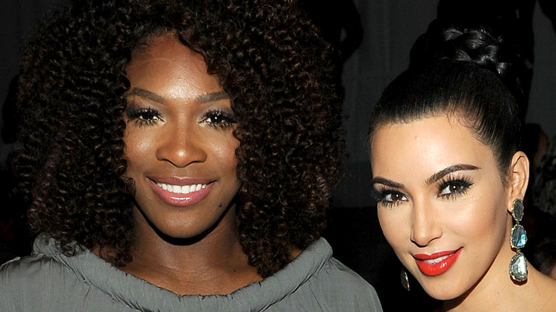 Serena Williams and Kim Kardashian