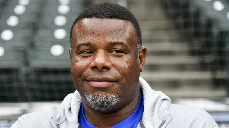 Ken Griffey Jr. in ballpark