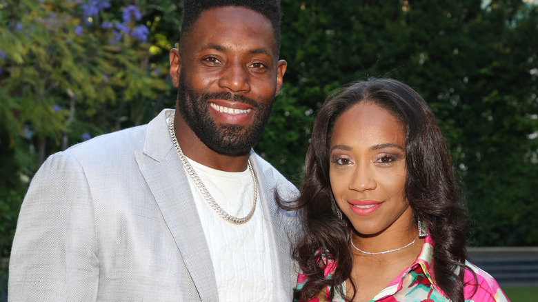 Antonio Cromartie posing with Terricka Lynne Cason