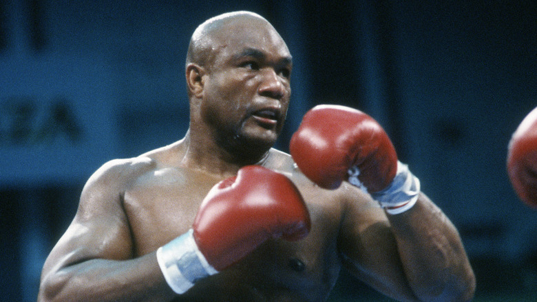 George Foreman boxing