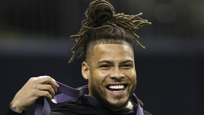 Tyrann Mathieu with braids