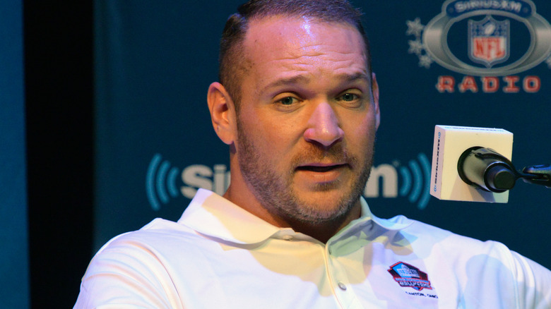 Brian Urlacher on podcast, talking