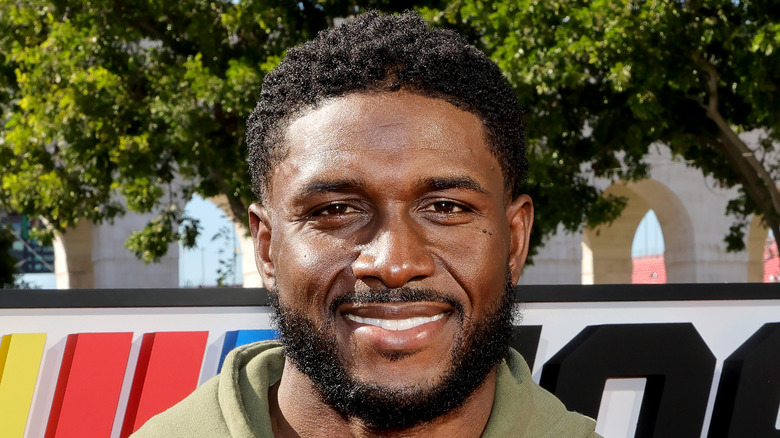 Reggie Bush smiling