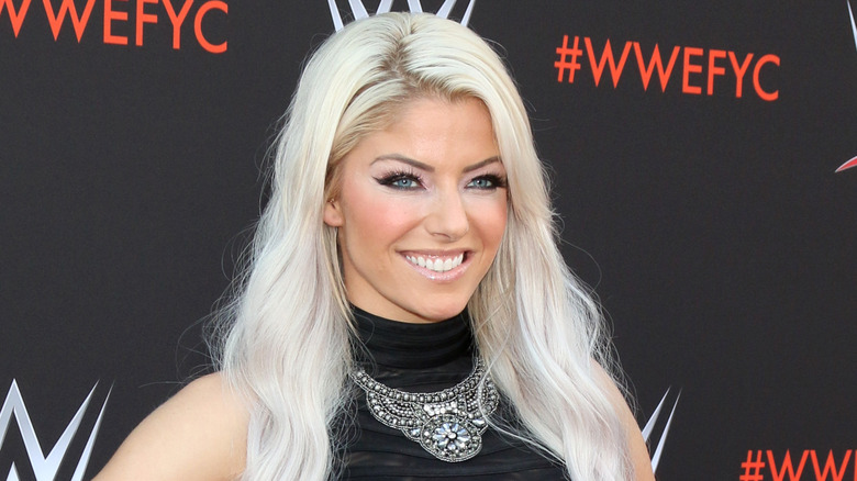 Alexa Bliss smiling