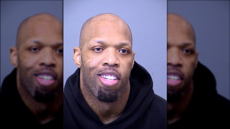 Terrell Suggs' mugshot taken after his 2024 arrest