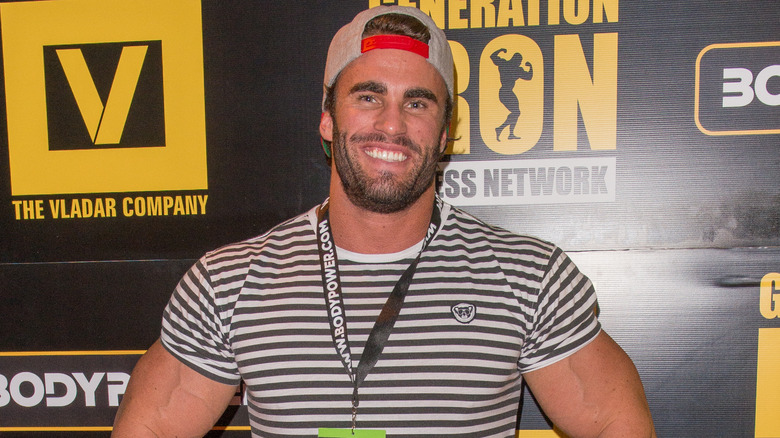 Calum von Moger smiling