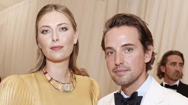 Maria Sharapova and Alexander Gilkes at the Met Gala