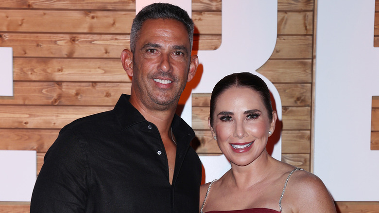 Jorge Posada and Laura Posada smiling in Miami in 2022