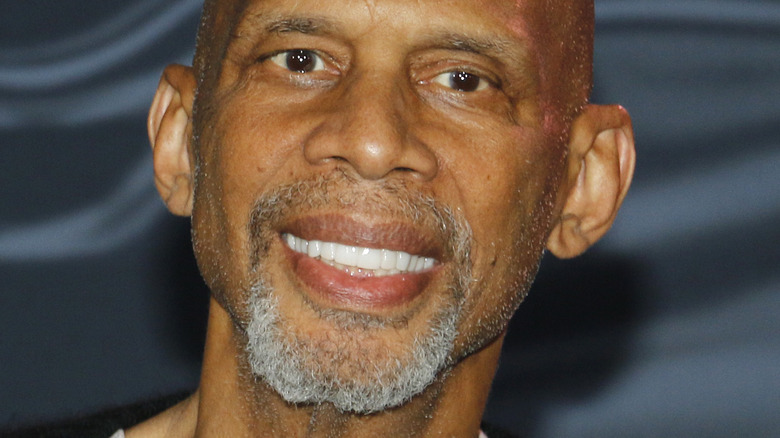 Kareem Abdul-Jabbar smiling