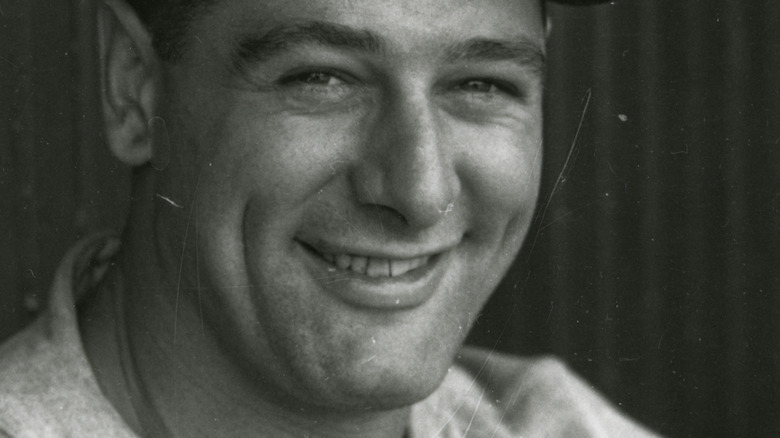 Lou Gehrig smiling