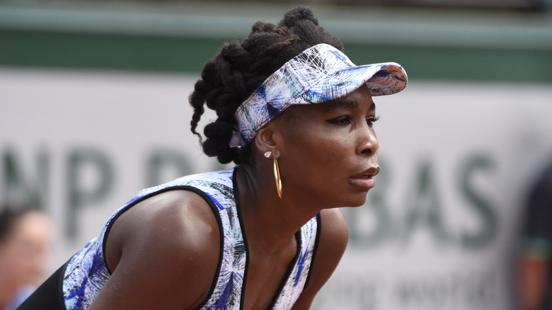 Venus Williams playing tennis