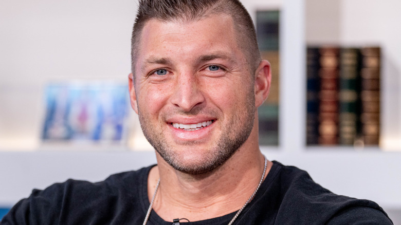 Tim Tebow smiling