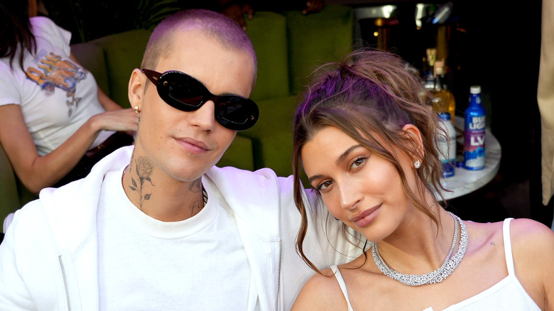 Justin Bieber sunglasses Hailey Bieber