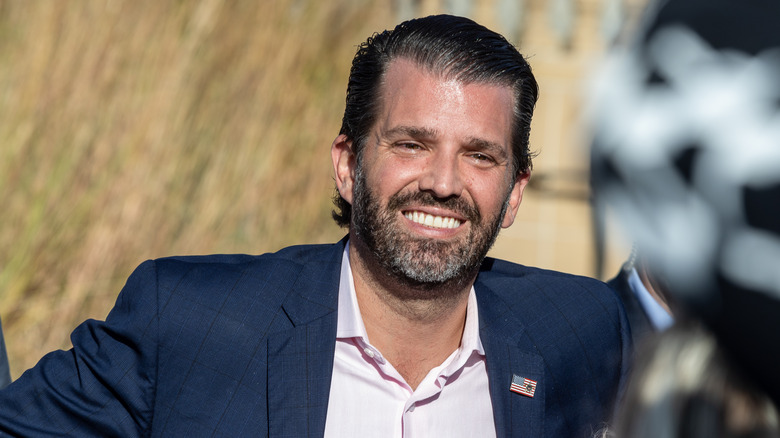 Donald Trump Jr. smiling