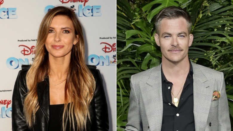 Audrina Partridge, Chris Pine side-by-side