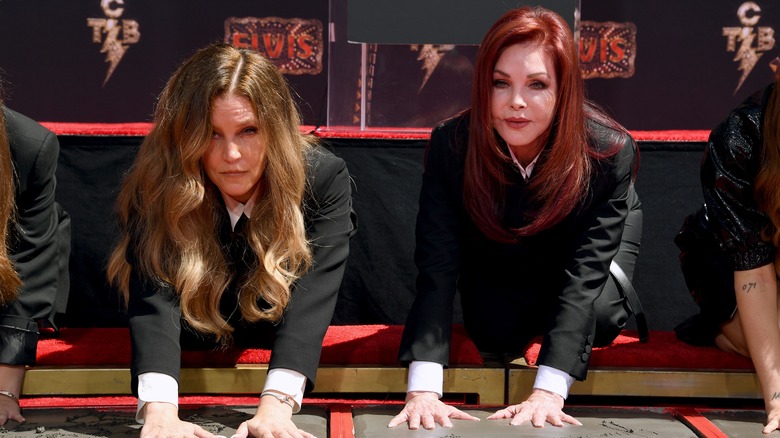 Lisa Marie and Priscilla Presley