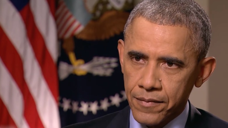 Barack Obama in his 60 Minutes interview