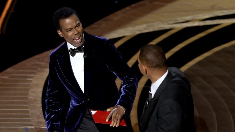 Will Smith smacking Chris Rock