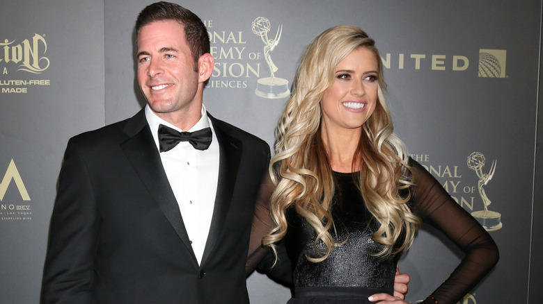 Tarek El Moussa, Christina Hall smiling