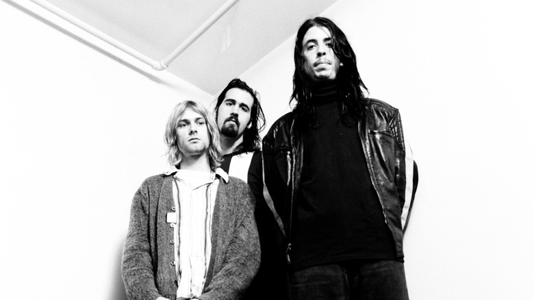 Nirvana posing