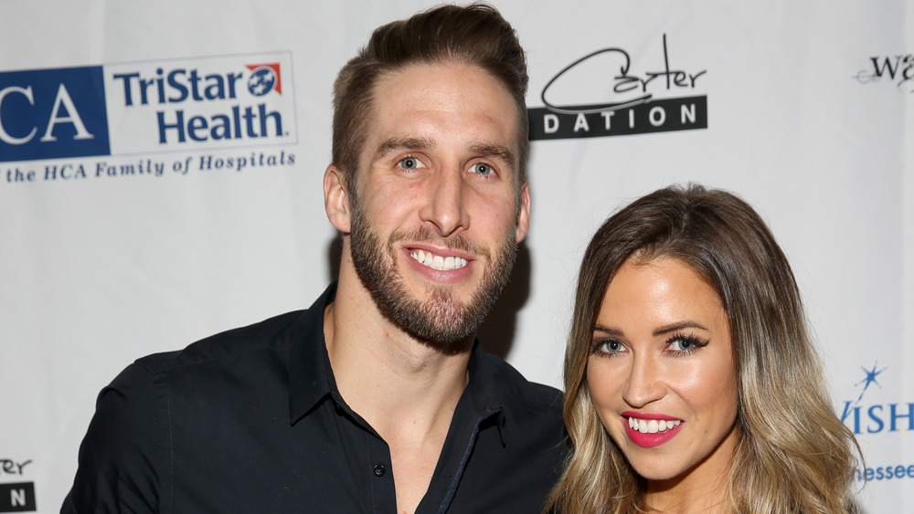 Shawn Booth and Kaitlyn Bristowe posing together