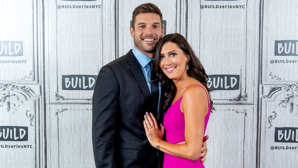 Garrett Yrigoyen and Becca Kufrin posing together 